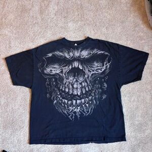 Men's Dark Graphic Skull Tee